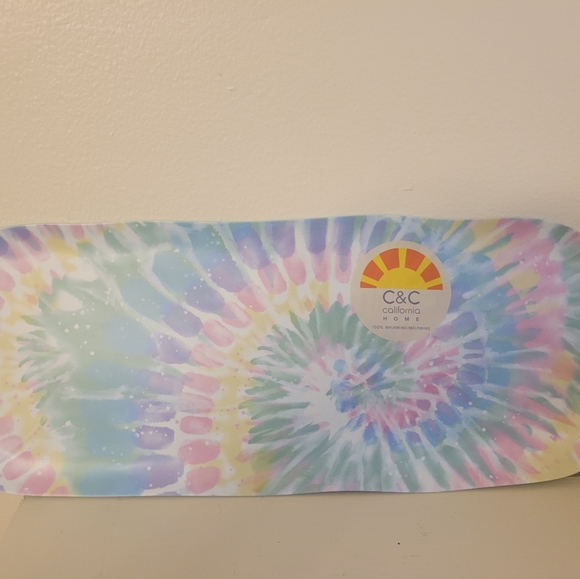 C&C California tie-dye serving plate - Picture 4 of 4